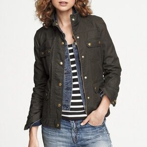 J crew field jacket womens best sale